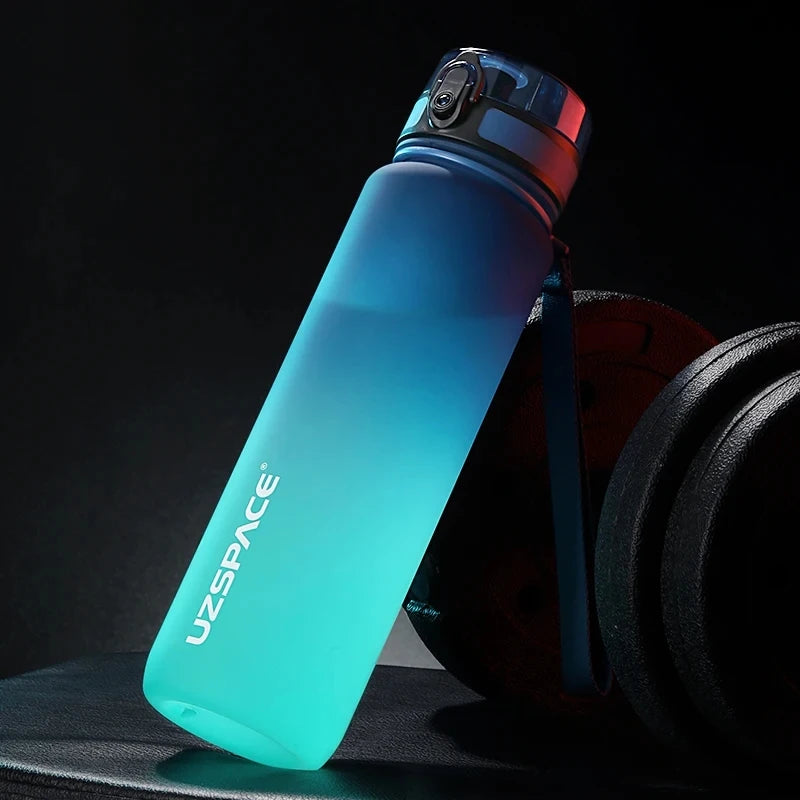 SportySip  Water Bottle, blue and green