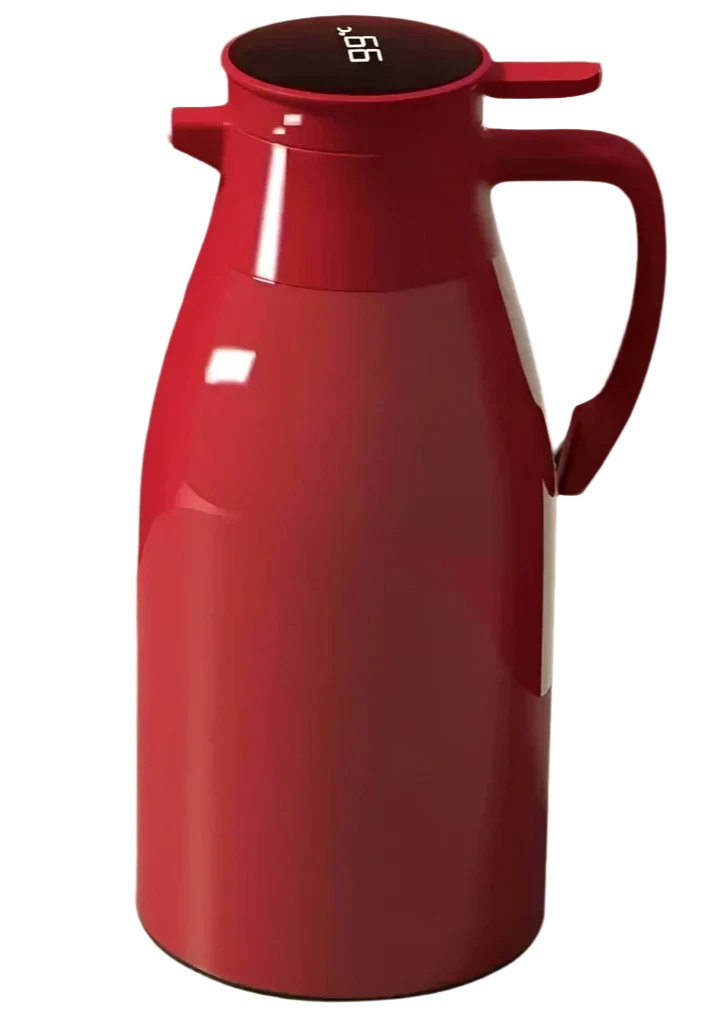 jumbo thermos flask, red colour